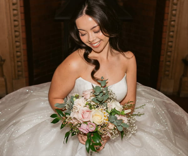 Seasonal wedding flowers by B's Blooms in Tiptree, Essex
